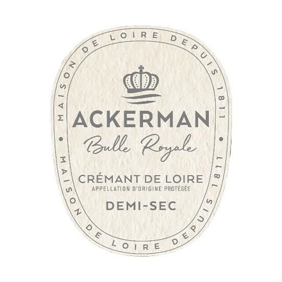 Ackerman Bulle Royale Semi-seco - Crémant de Loire - 6x75cl
