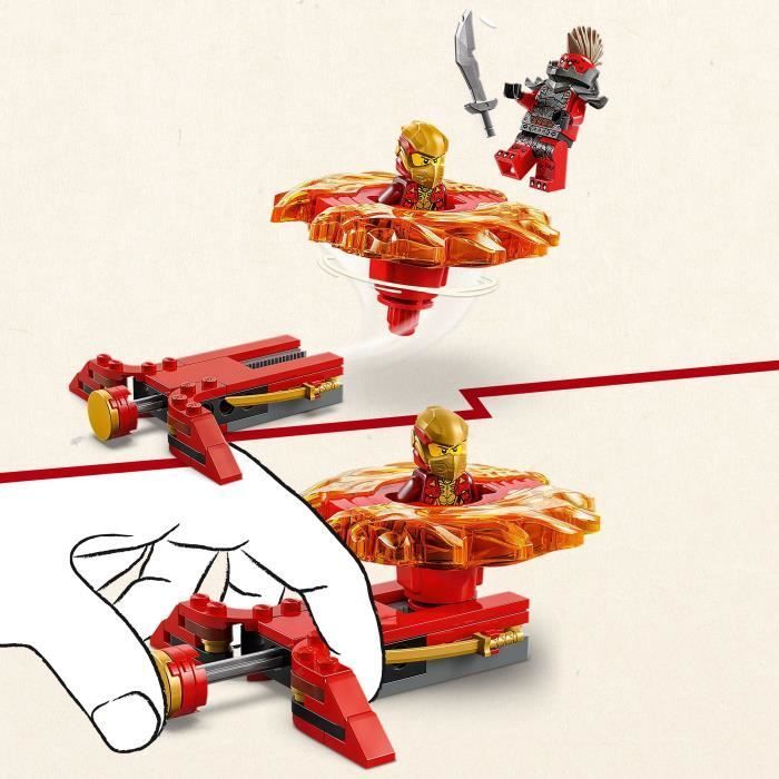 LEGO NINJAGO 71823 Spinner Spinjitzu del Drago di Kai - Set di costruzioni per bambini dai 6 anni in su