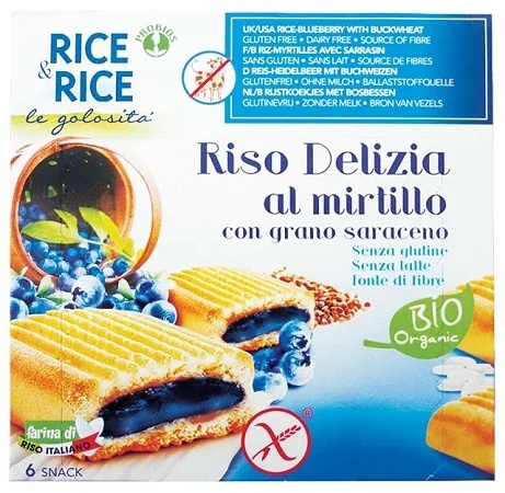 PROBIOS Rice&Rice Borovničev gurmanski riž z ekološko ajdo 6x33 g