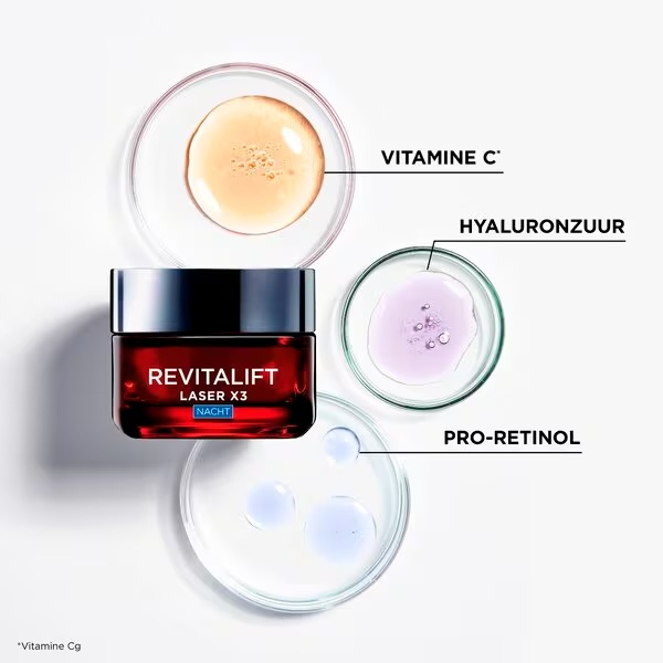L'Oréal Paris Revitalift Laser ноћна крема против бора<br>50ml - Нормална и зрела кожа