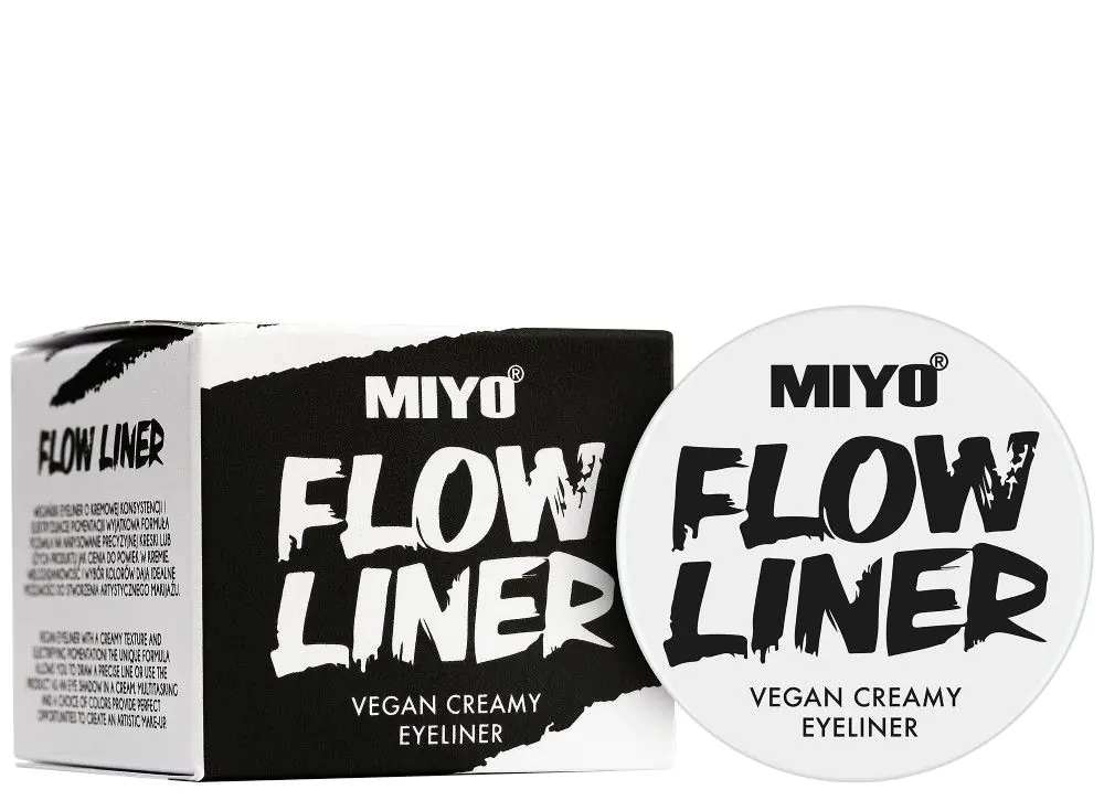 Miyo Flow Liner Eyeliner w kremie, 04 True Pink
