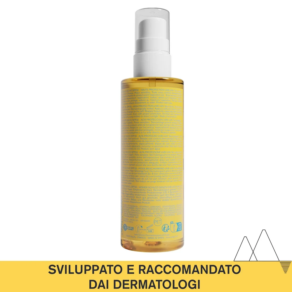 BARIESUN Olio Secco SPF30 - Olio solare corpo alta prot., Spray solare corpo alta prot.