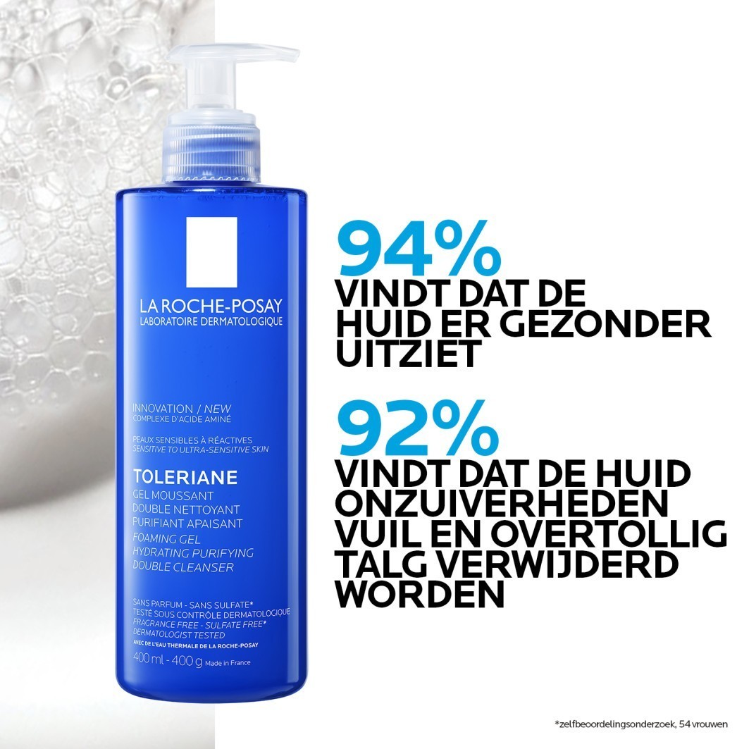 La Roche-Posay Toleriane penivý čistiaci gél - 400 ml