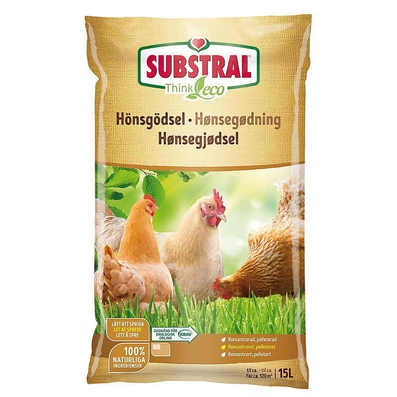 Letame di pollo Substral 15 l, Substral