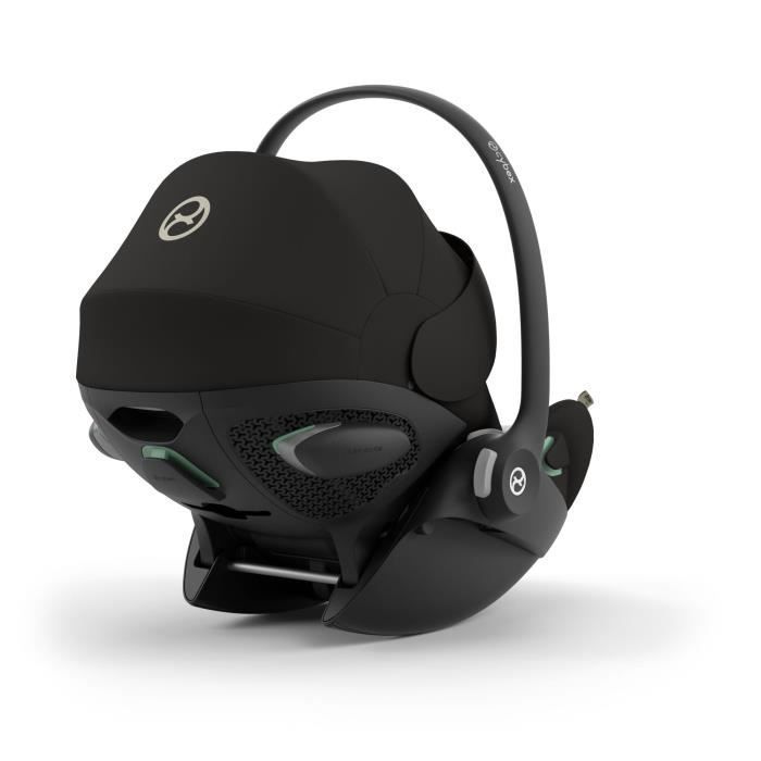 Seggiolino auto Cybex Cloud G i-Size, oro - da 40 a 87 cm - dalla nascita fino a 13 kg - fino a 2 anni - Nero magico