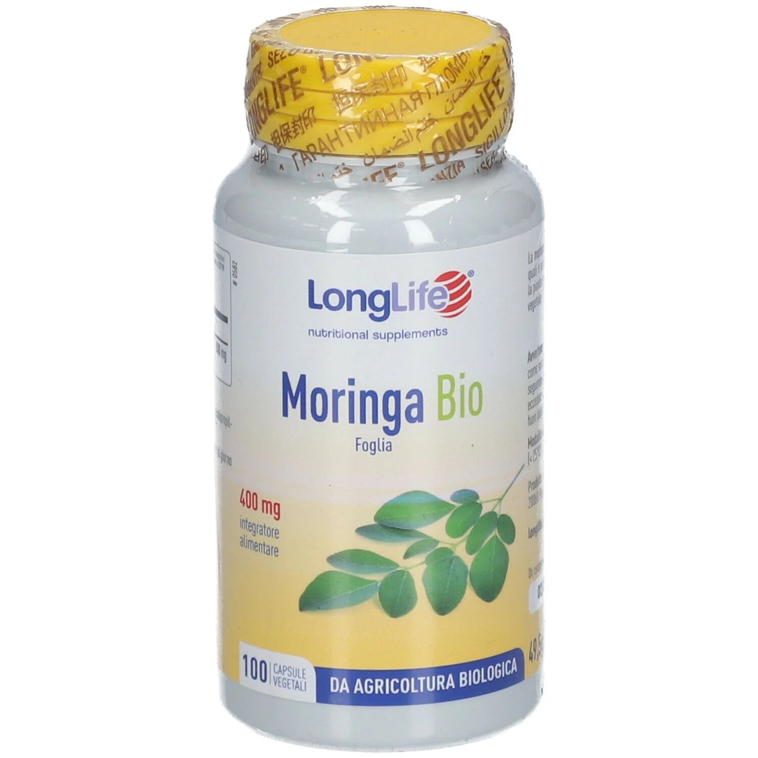 LONG LIFE Longlife Moringa Bio 100 Kapseln Ve