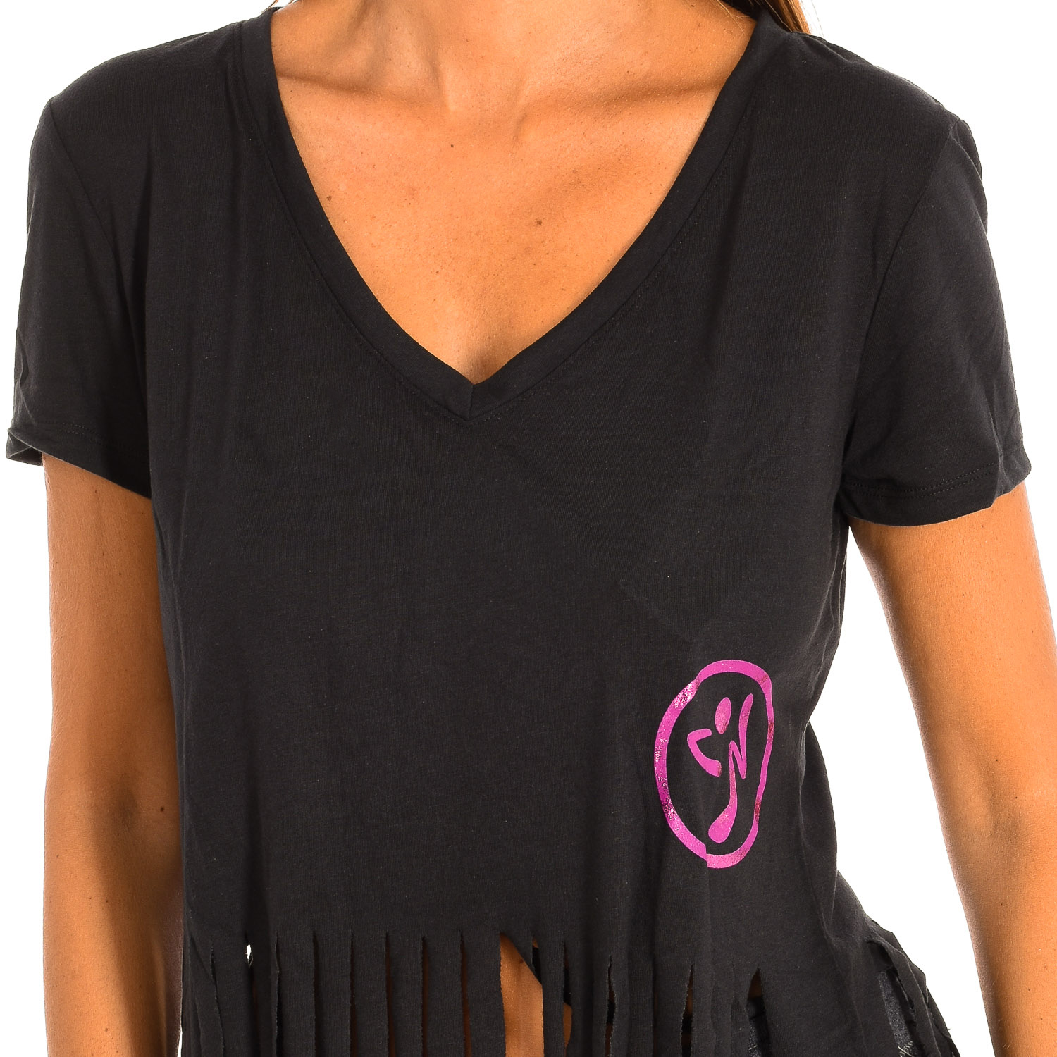  Camiseta Deportiva Zumba Flecos Ii Z1t00371 Z1t00371