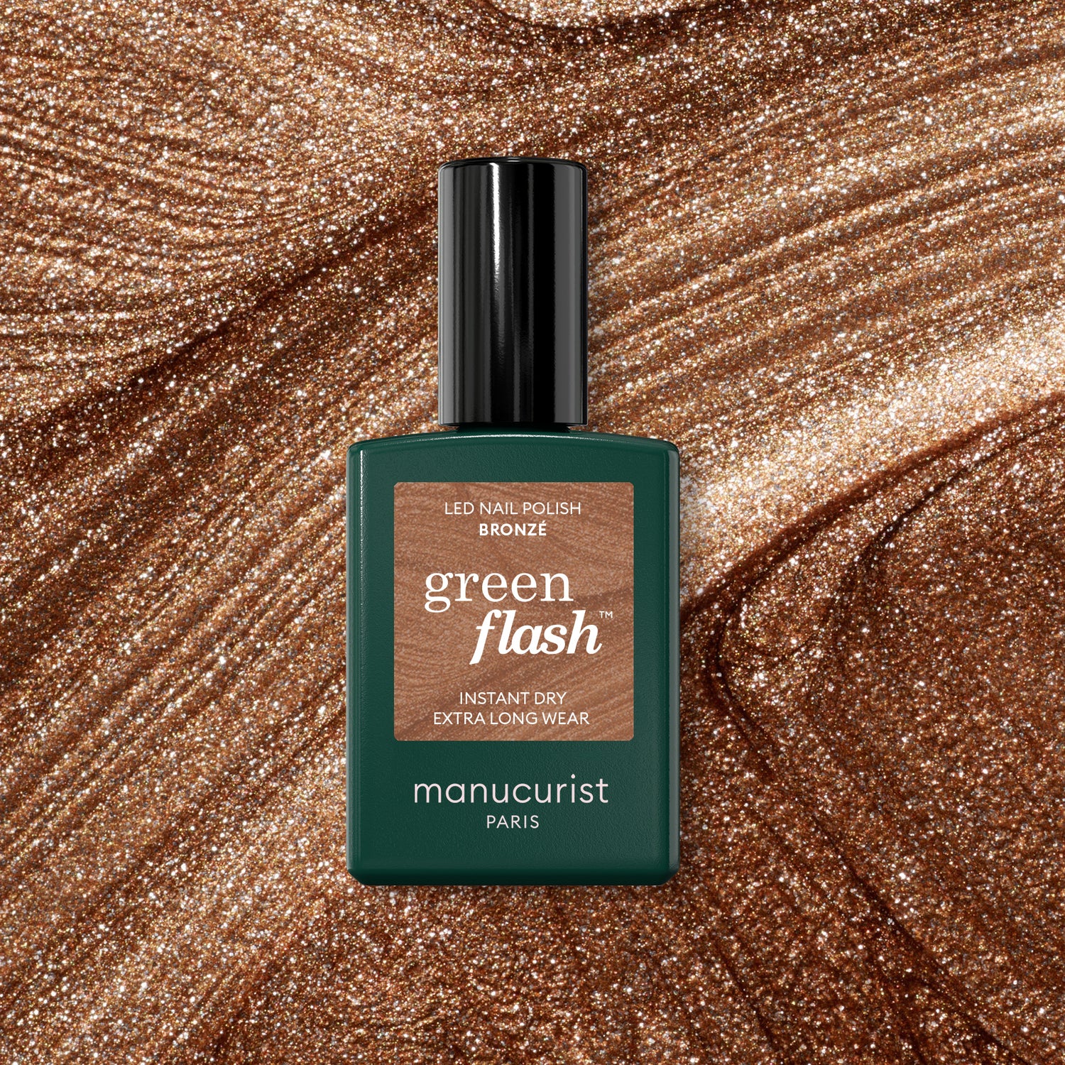 Semi-permanent LED Green Flash™ - 15 ml Bronzé