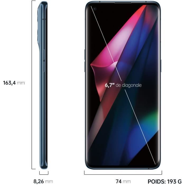 OPPO Find X3 Pro 5G 256GB Azul