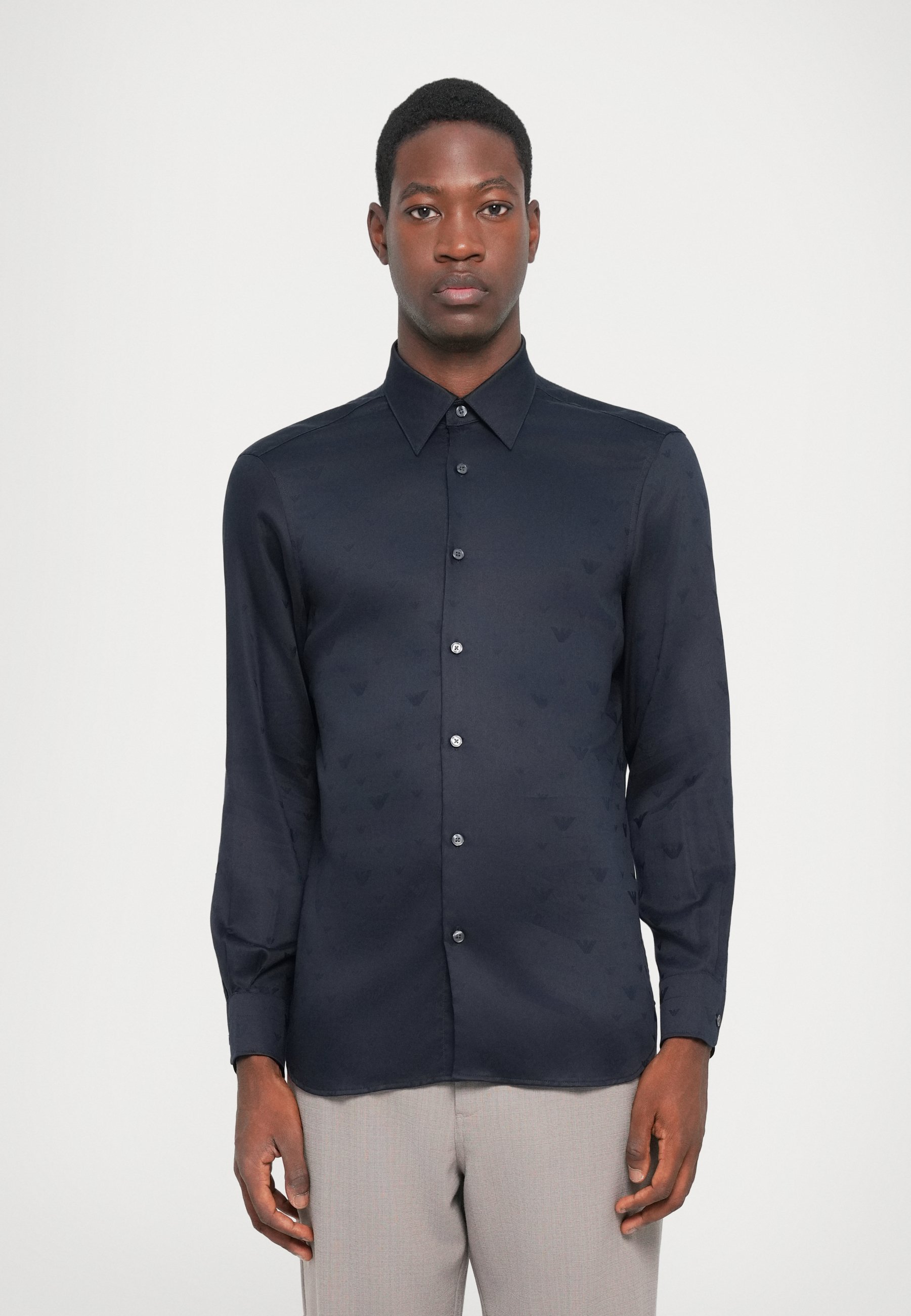 Emporio Armani OVERHEMD - Overhemd - marineblauw