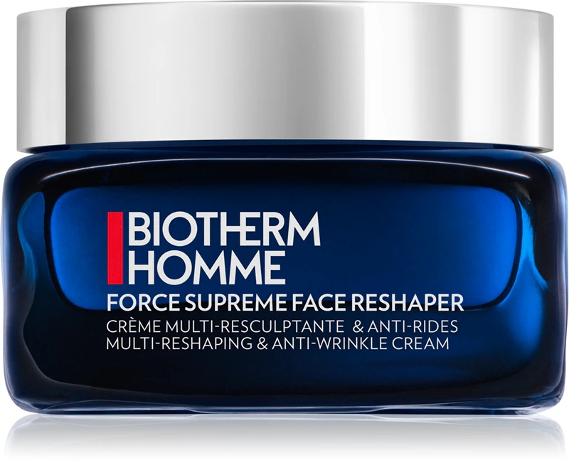 „Biotherm Homme Force Supreme Face Reshaper Cream“ modeliuojantis dieninis kremas