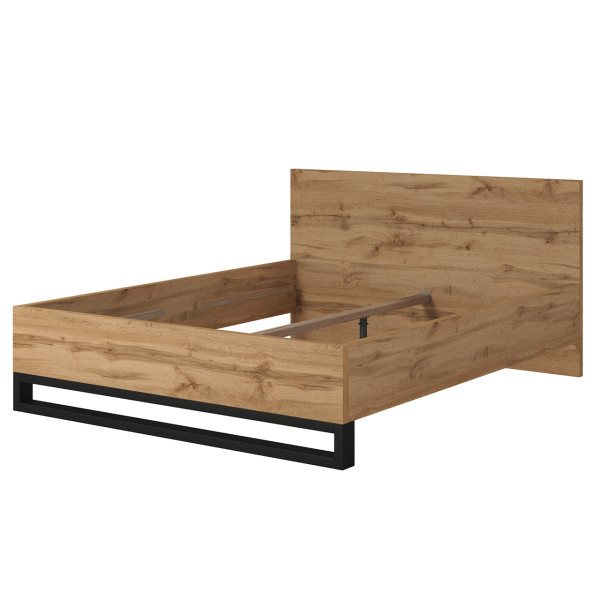 Łóżko 160x200 HOLLI HL31 dąb wotan