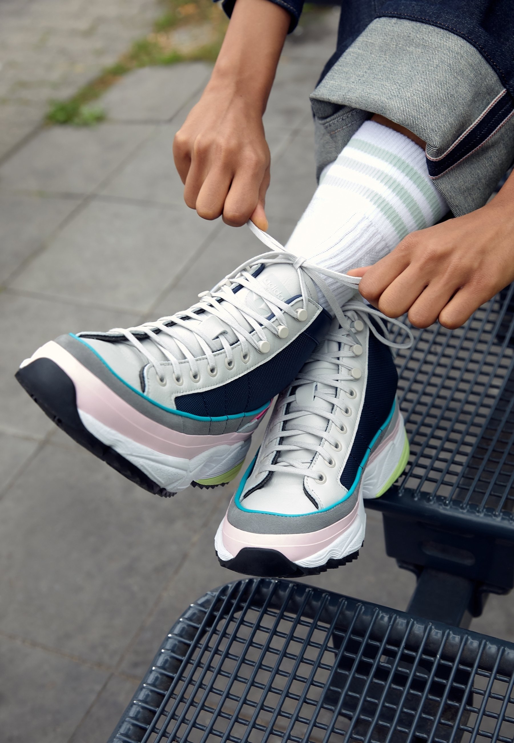 adidas Originals High-Top-Sneaker – Dunkelblau