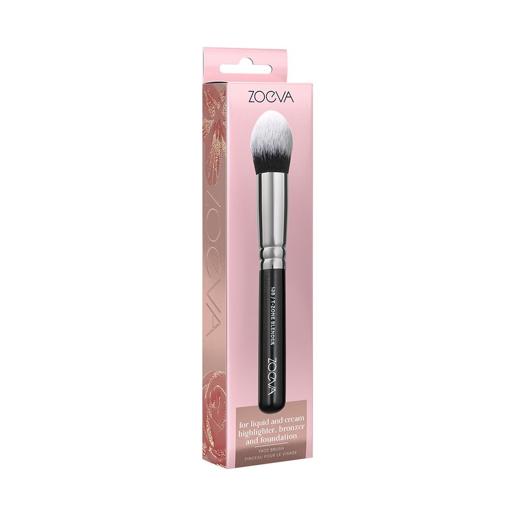 ZOEVA Foundation Brush 135 T-Zone Blender - 1 stuk