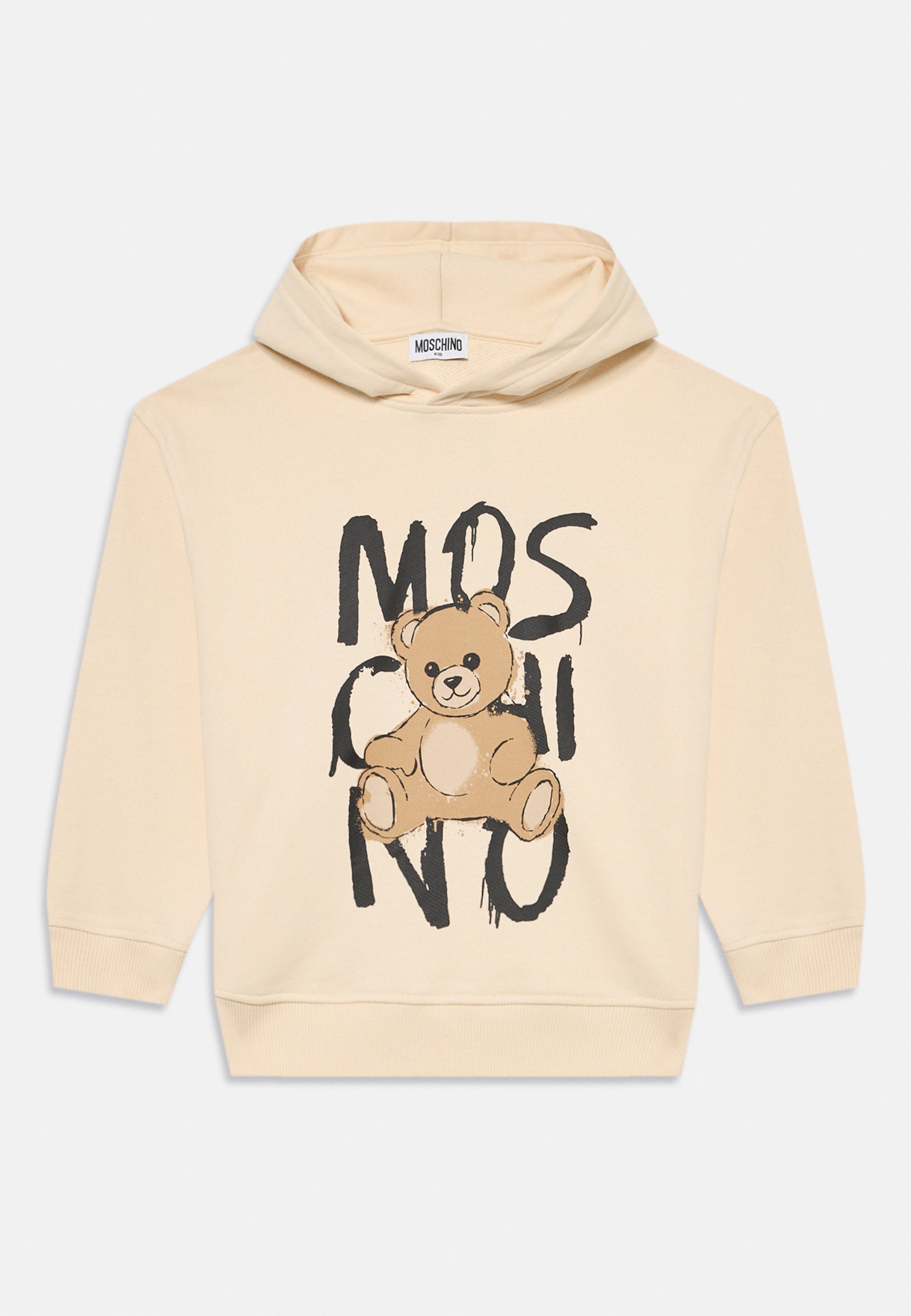MOSCHINO HOODED UNISEX - Hoodie - ivoor