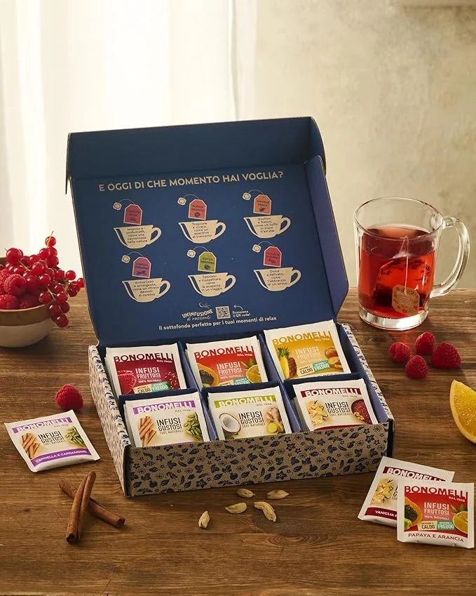 BONOMELLI Mélange pour infusion 36 sachets Moments de détente