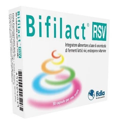 FIDIA Bifilact RSV 30 capsules Voedingssupplement met levende melkzuurfermenten