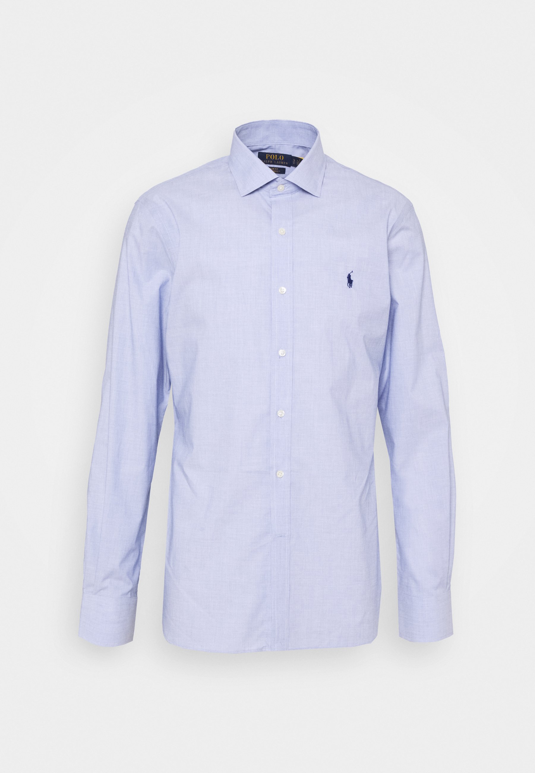 Chemise Polo Ralph Lauren coupe ajustée - Chemise habillée - bleu clair/blanc