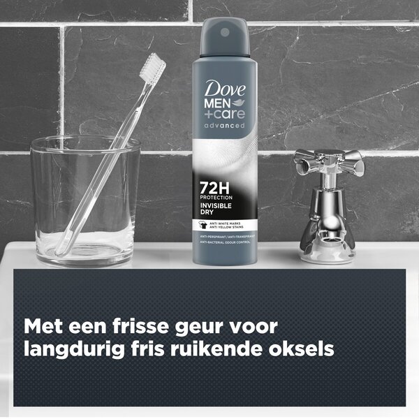 Dove Men+Care Advanced Invisible Dry izzadásgátló dezodor spray 150ml