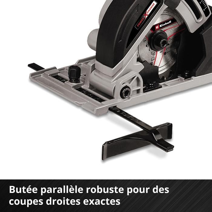Einhell TE-CS 18/89 Li-Solo PXC 89mm Cordless Circular Saw (18V, 89mm diameter) Supplied without battery or charger