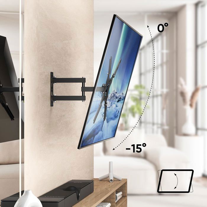 Suporte de parede para TVs de tela plana de 32