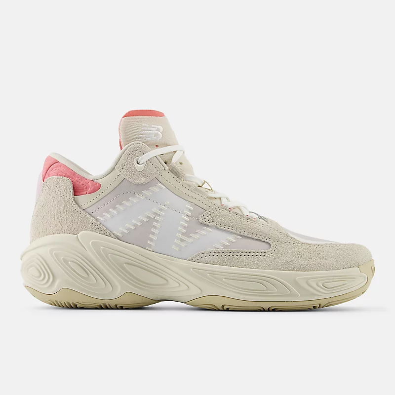 BB v2 Fresh Foam pour homme – Moonbeam avec lin et rose signal