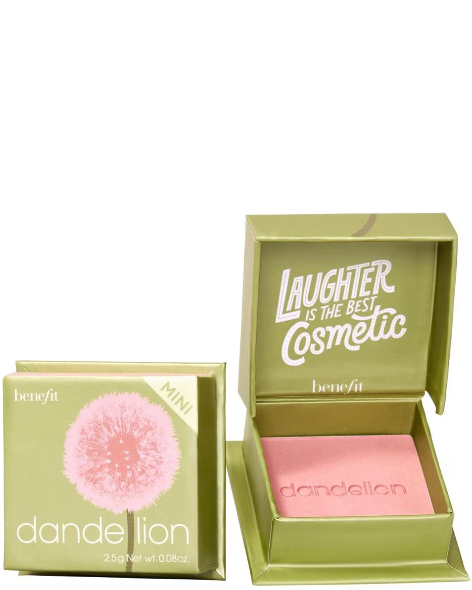 CUTIE CU PUDRĂ BENEFIT COSMETICS PĂPĂDIE PUDRĂ BLUSH MINI WANDERFUL WORLD