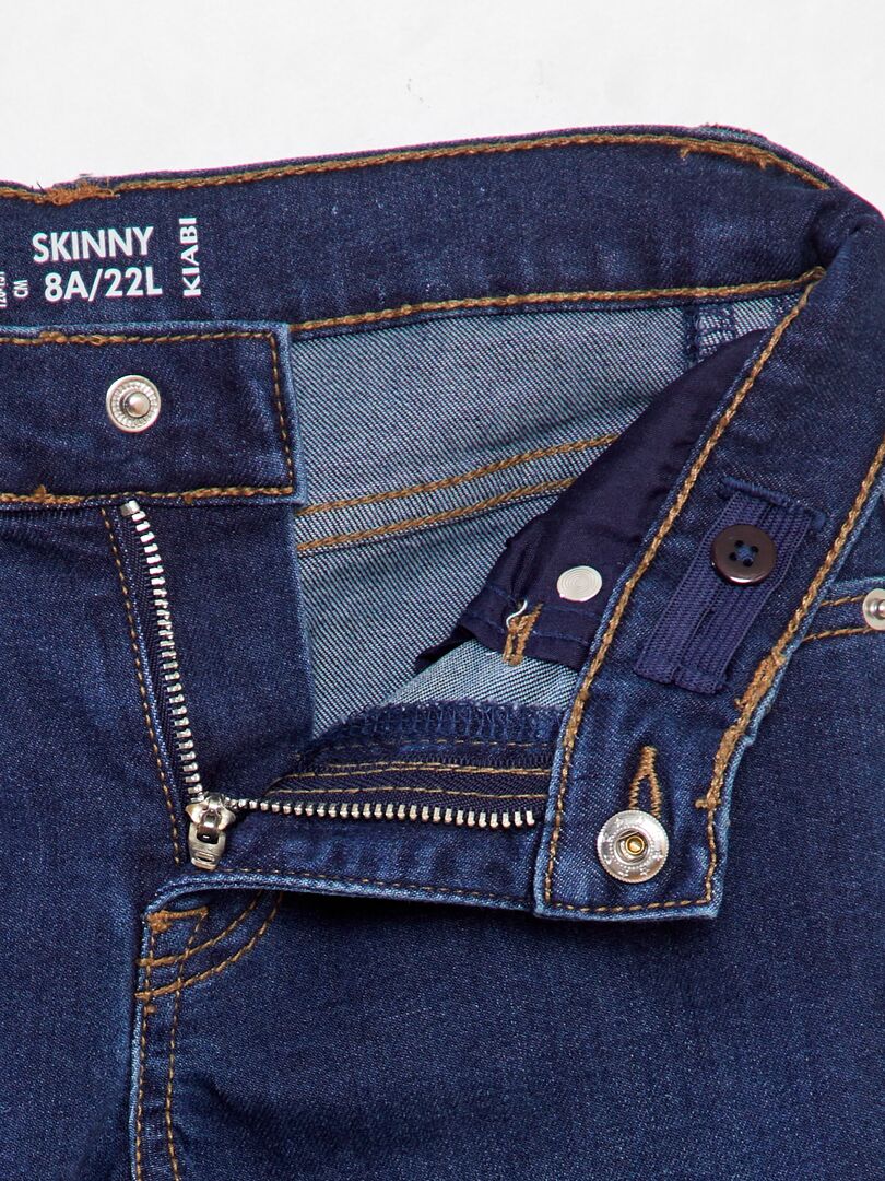 Calça jeans skinny - AZUL