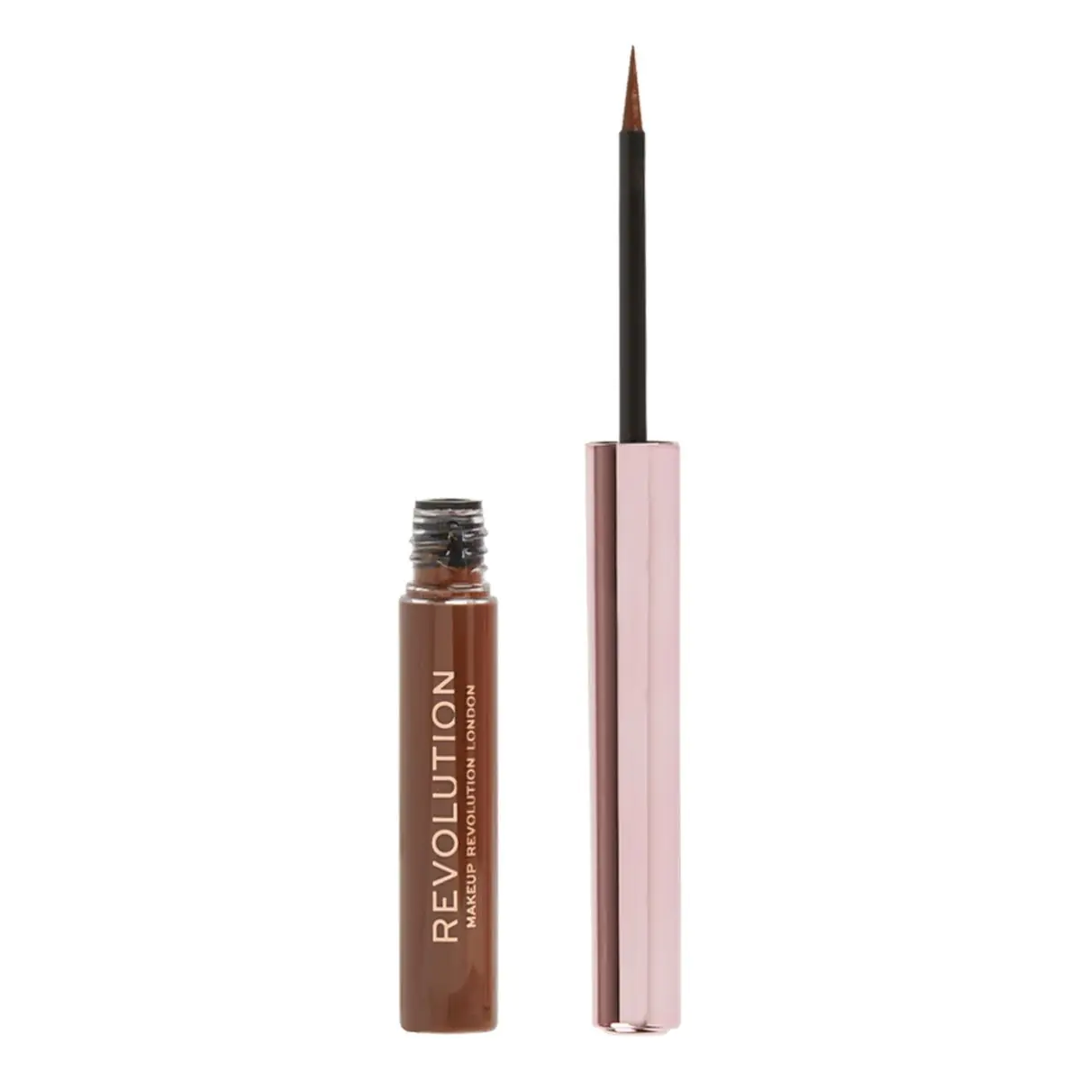 MAKEUP REVOLUTION Super Flick Liquid Eyeliner Brown 2,4ml