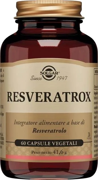 SOLGAR Resveratrox 60 capsules antioxydantes