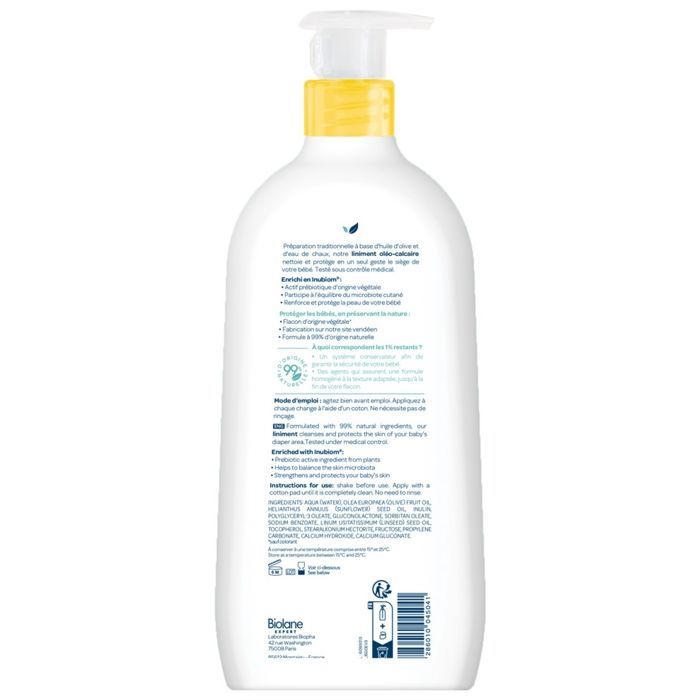 Biolane Expert Oleo-Calcareous Liniment mit Olivenöl 500 ml