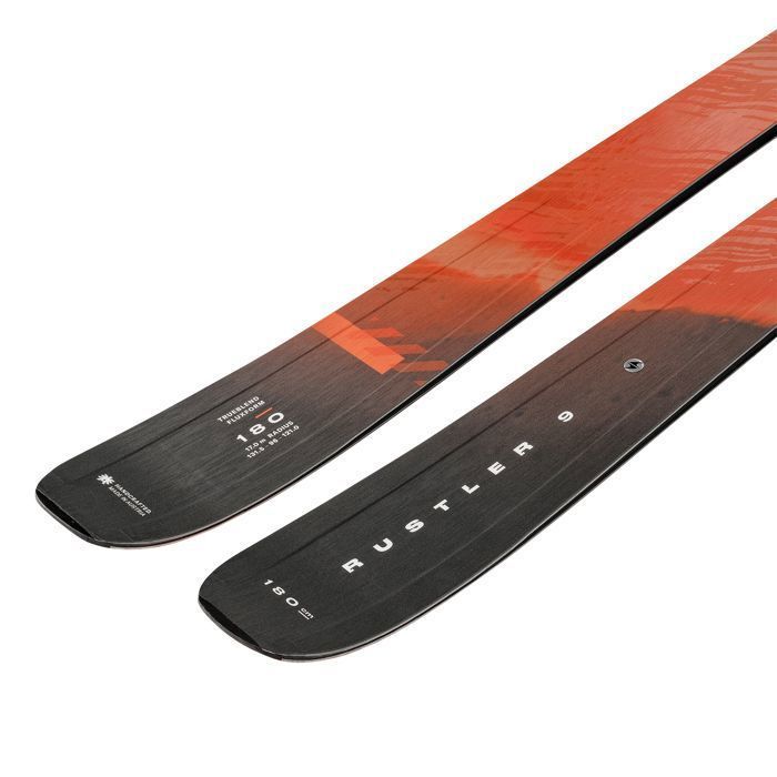 Men's Blizzard Rustler 9 Orange Skis (without bindings)