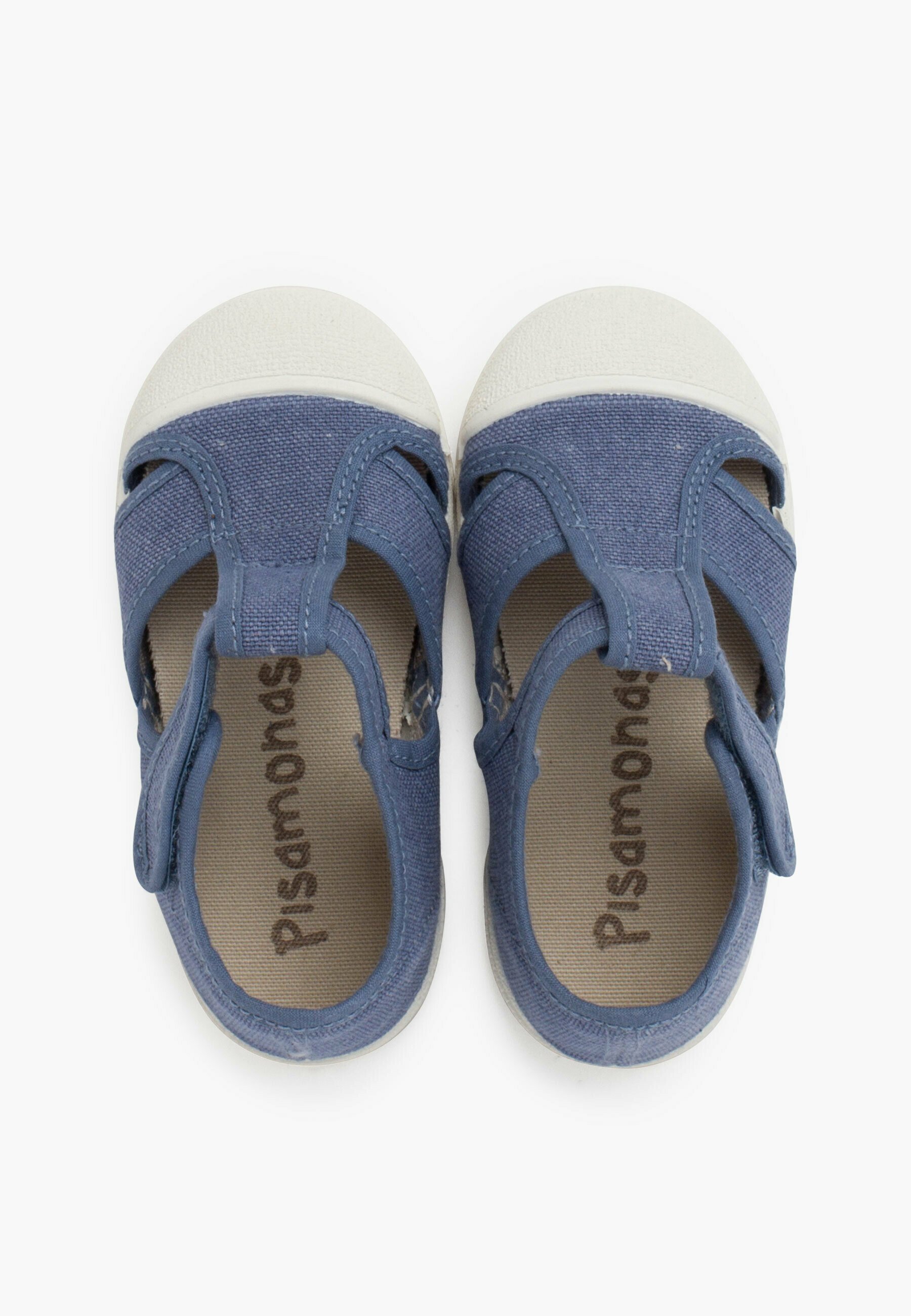 Pisamonas Babyschuhe - blaue Jeans