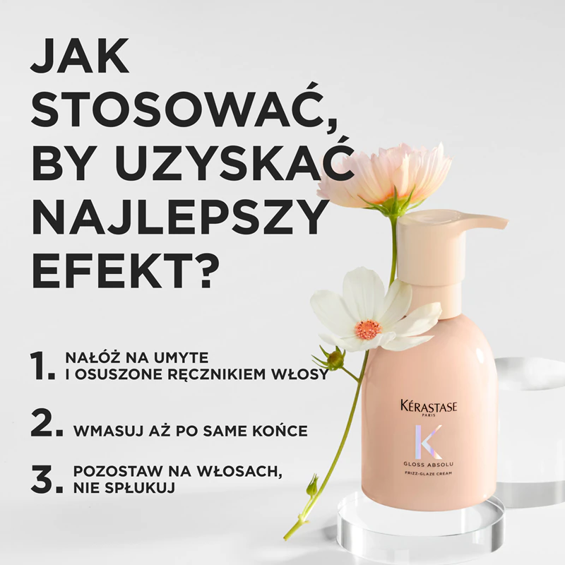 Stylingový krém proti krepovateniu vlasov Kérastase Gloss Absolu Frizz - Glaze Cream