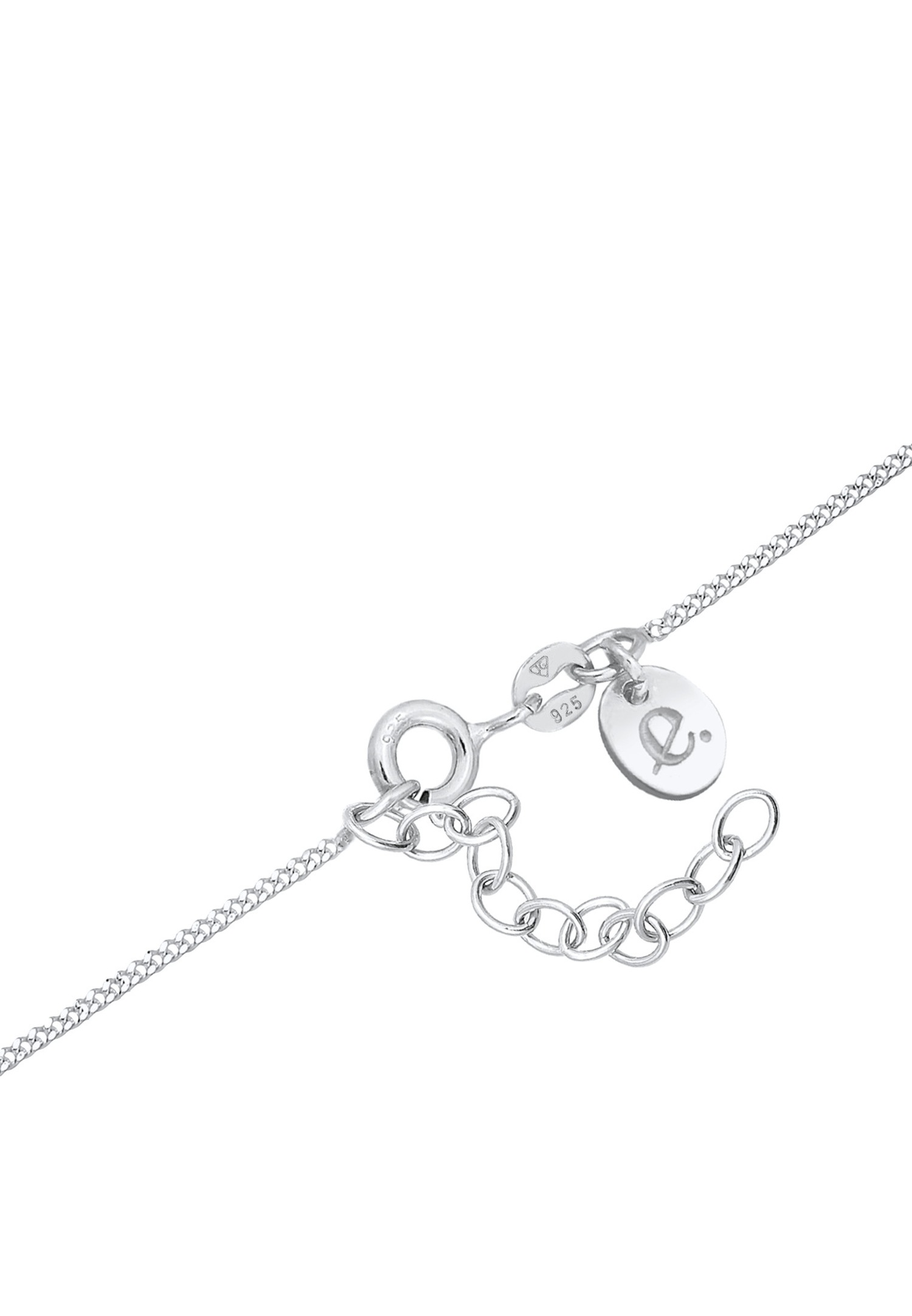 Elli PREMIUM Elli PREMIUM Collier Femmes Choker Basic étincelant avec cristal en argent sterling 925