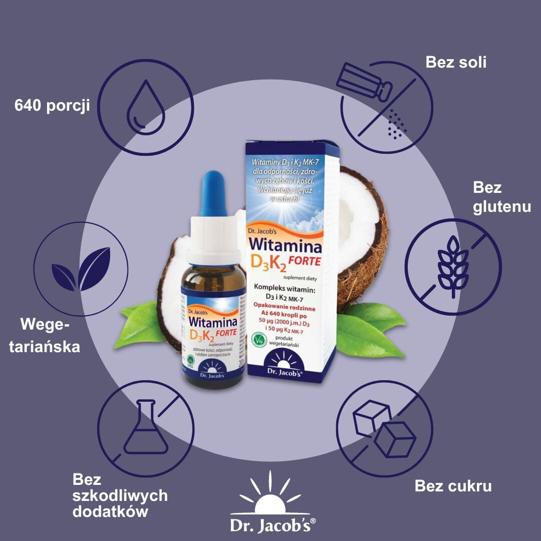 Dr. Jacobs Vitamin D3K2 Forte