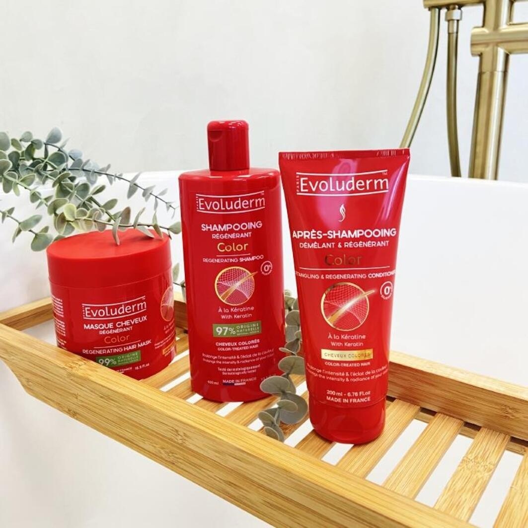 Evoluderm Après-Shampooing Démêlant & Régénérant Color