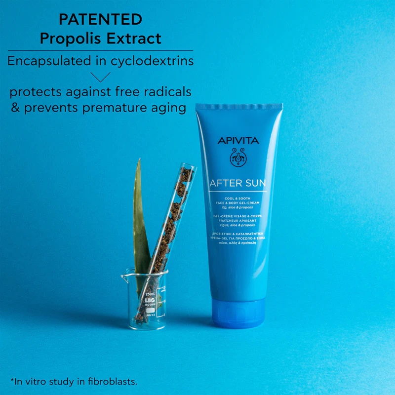 Apivita Bee Sun Safe After Sun Cool & Sooth gel krema za po sončenju za obraz in telo