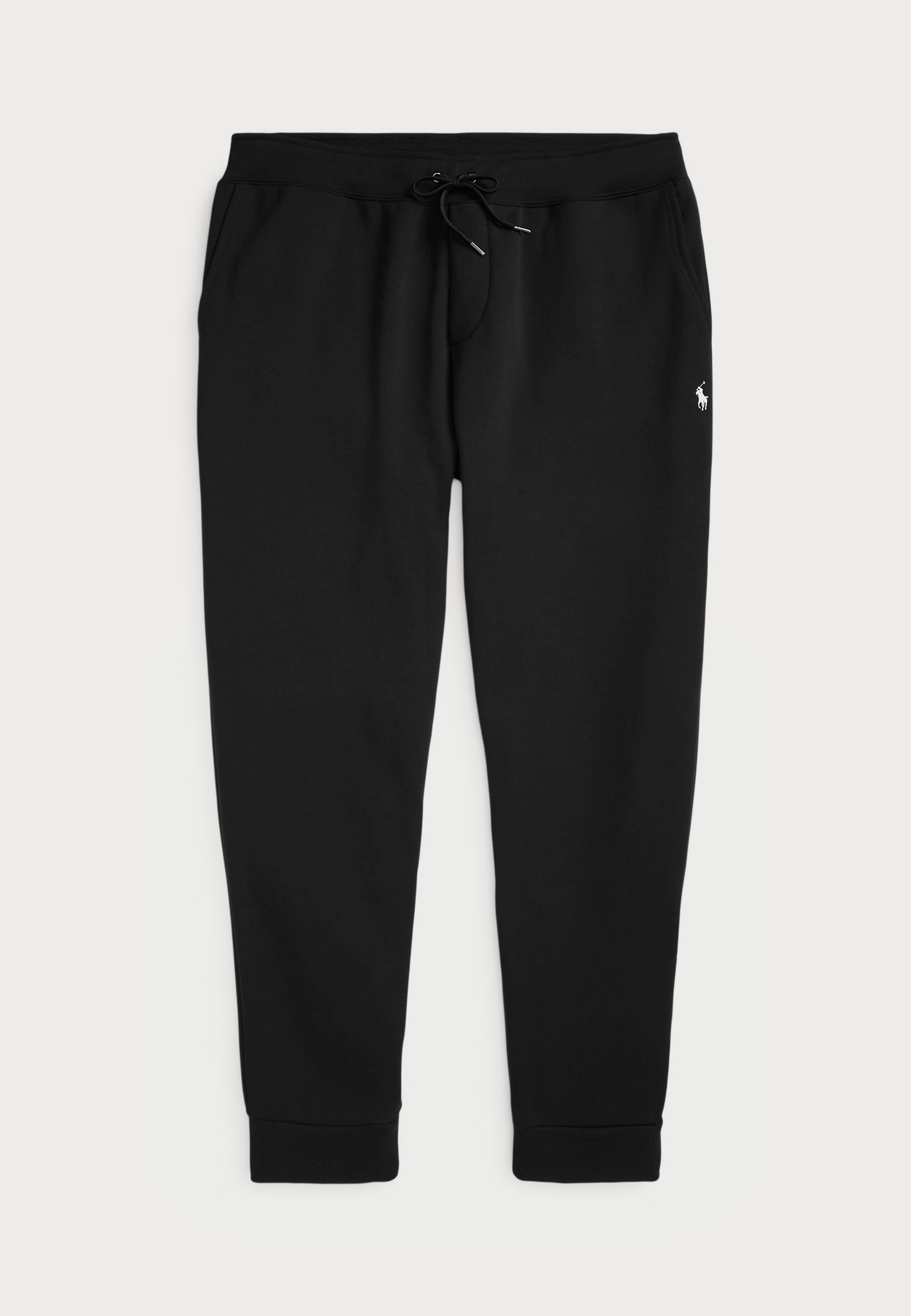 Polo Ralph Lauren Big & Tall DUBBELGEBREIDE JOGGINGBROEK - Trainingsbroek - zwart