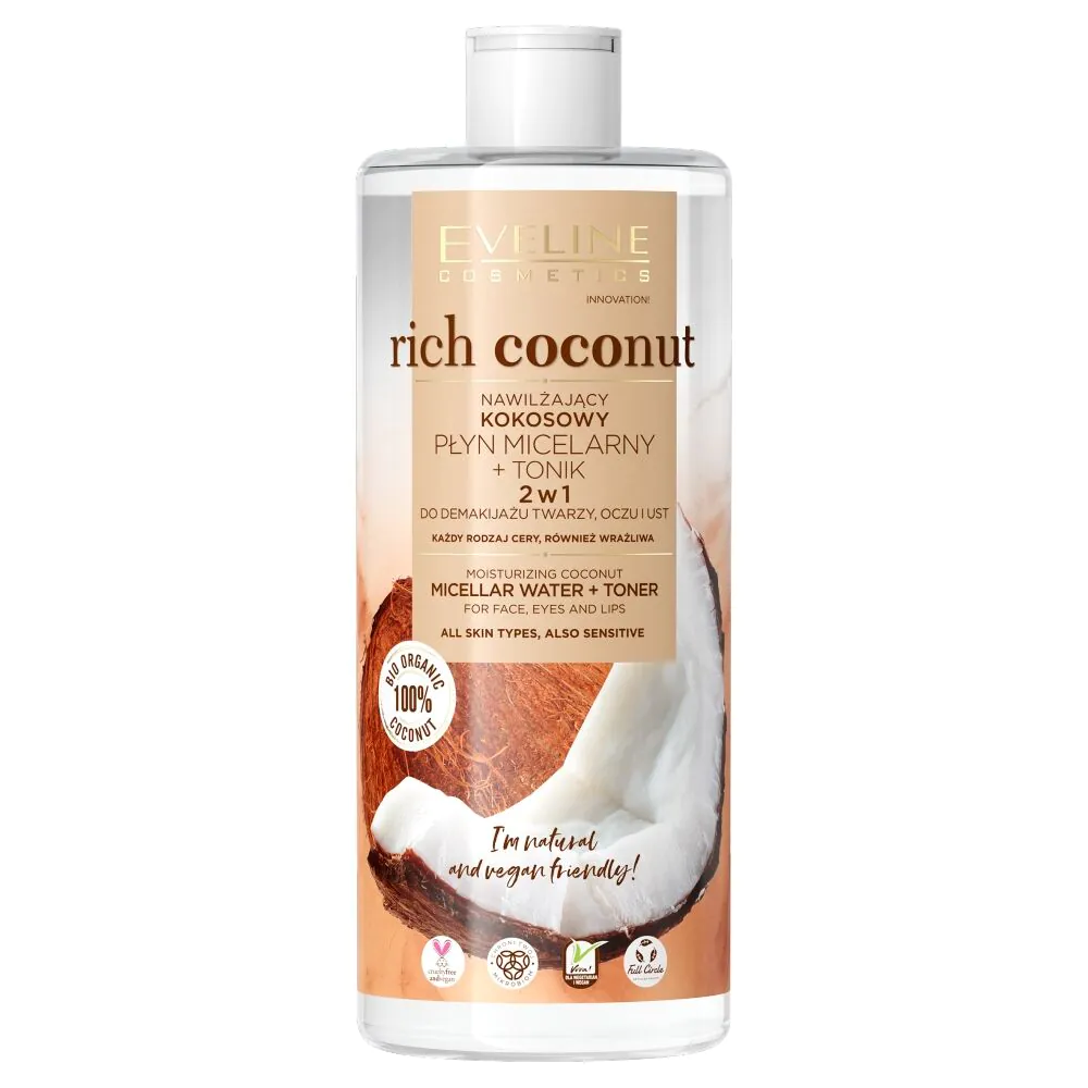 Eveline Rich Coconut Płyn-tonik micelarny