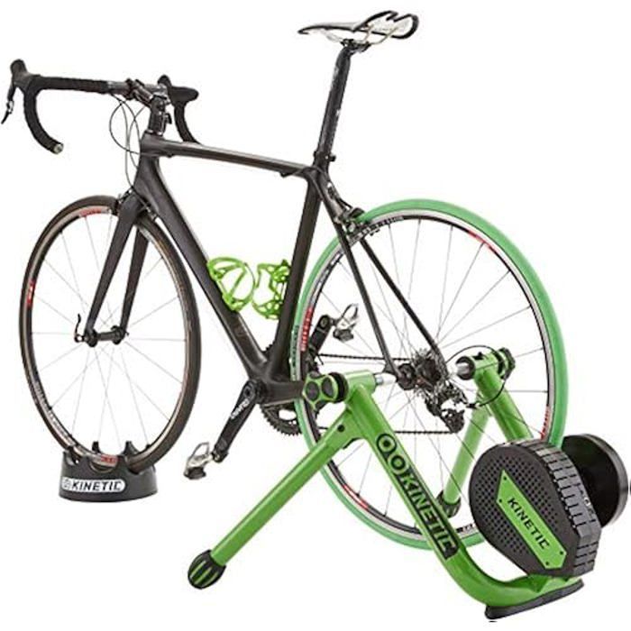 Home Trainer - KINETIC - Road Machine Control - Green - Adult - Electromagnetic Resistance