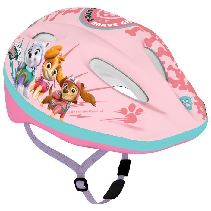 Paw Patrol Skye Liberty Everest Casque de vélo rose pour enfants, filles, réglable 52-56 cm