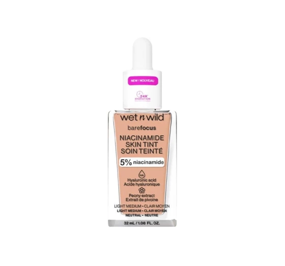 Wet n Wild Barefocus lekki podkład nawilżający Light Medium 32ml