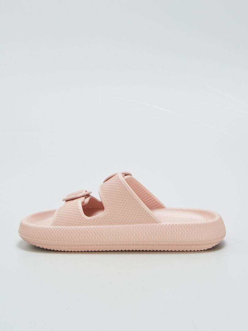 Mules com fivelas - ROSA