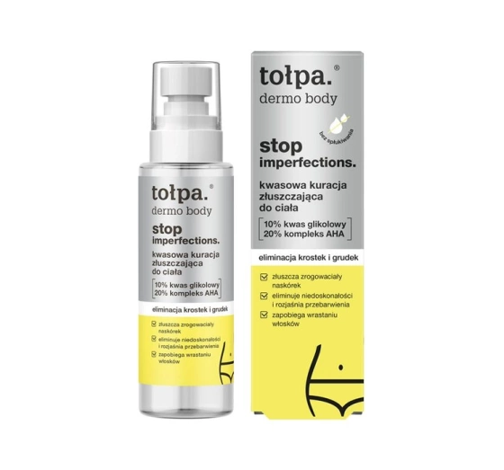 Tołpa Dermo Body Stop Imperfections kwasowa kuracja złuszczająca do ciała 100ml