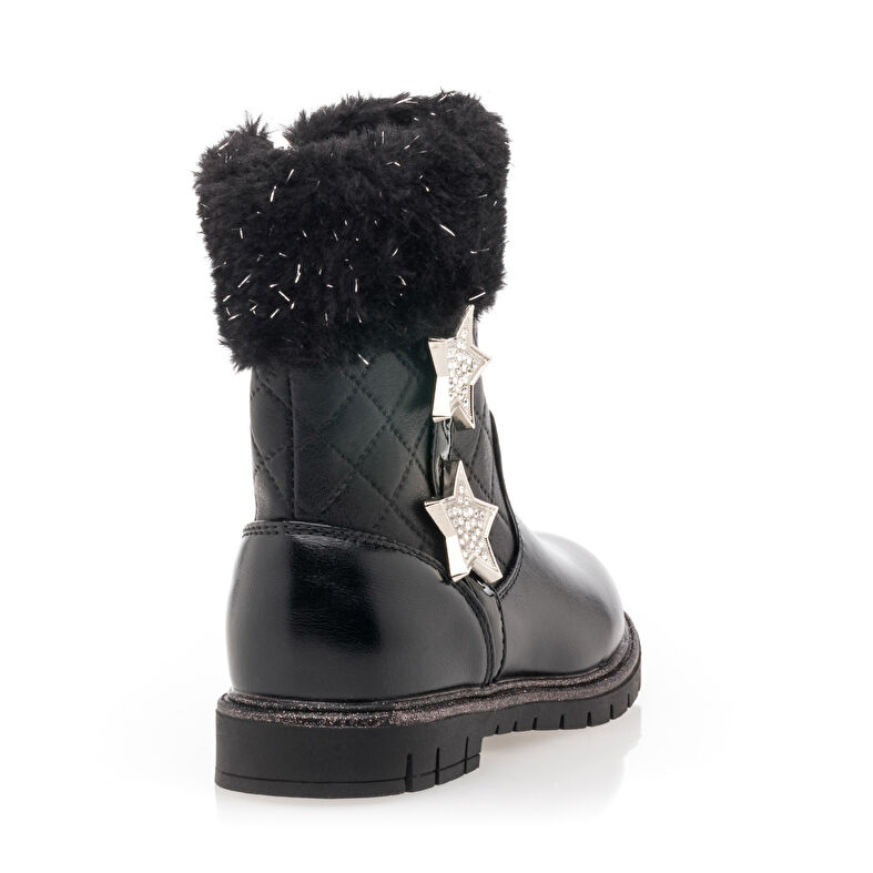 Botas negras para niñas/botines