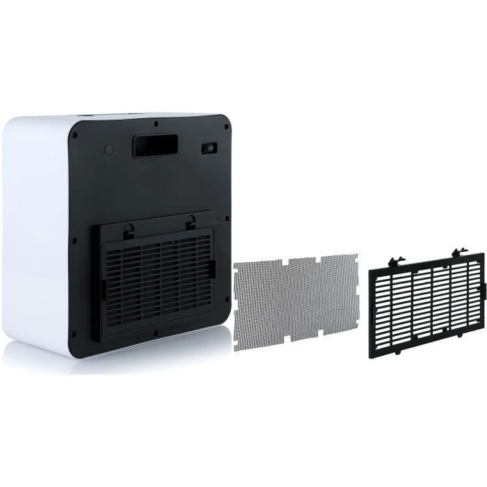 Calefactor cerámico - 2500 W - DOMO - DO7344H - 34,8 x 18,3 x 35,2 cm - Blanco