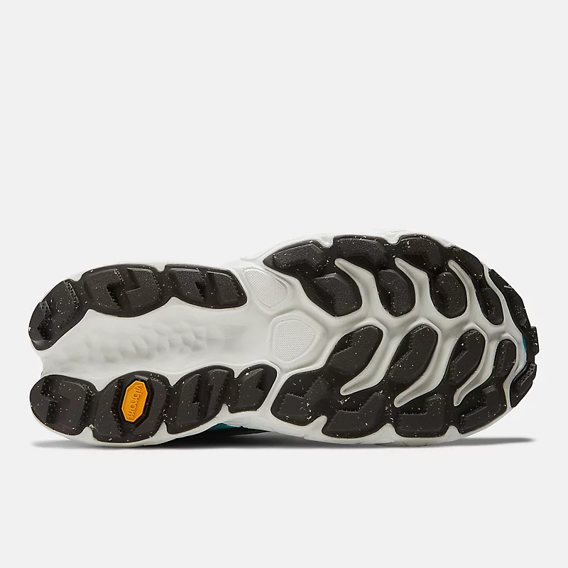 Fresh Foam X More Trail v3 av kobiet – odblaskowe av wyblakłym turkusem