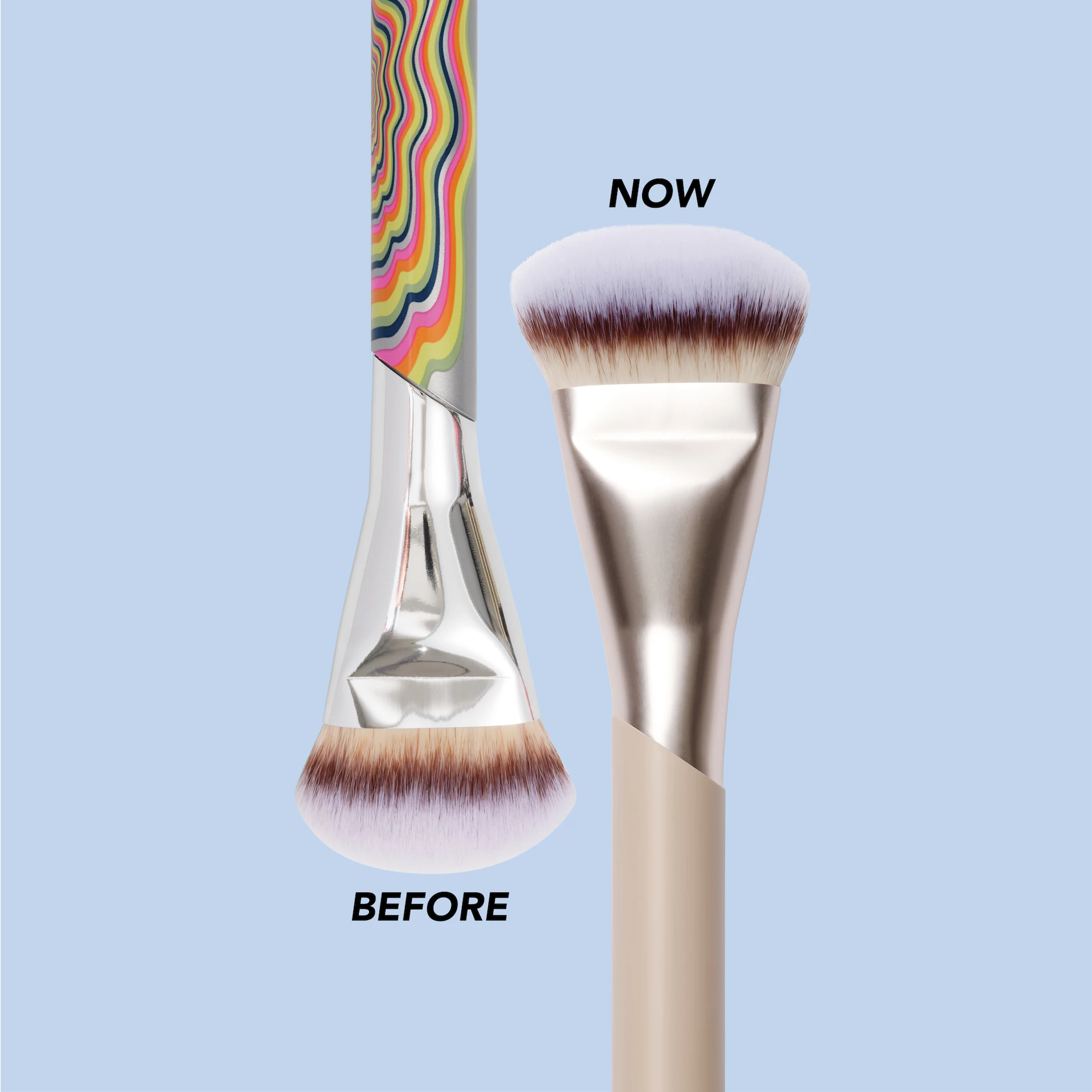115 Ploščati čopič za podlago s kotom - FLAER