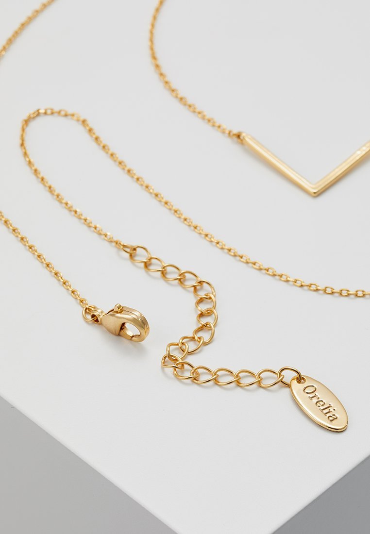Collier Orelia - couleur or pâle